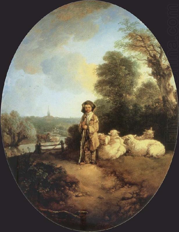 Thomas Gainsborough The Shepherd Boy china oil painting image